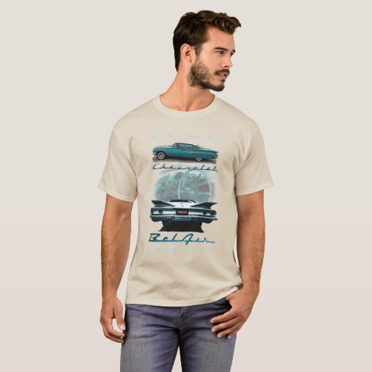 Chevy Bel Air van 1960 T-shirt (Voorkant volledig)