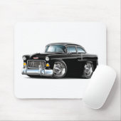 Chevy Belair Black Car 1955 Muismat (Met muis)