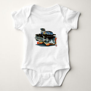 Chevy Belair Black Car 1957 Romper