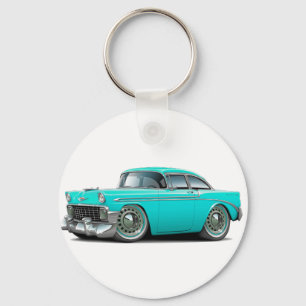 Chevy Belair Turquoise Car 1956 Sleutelhanger