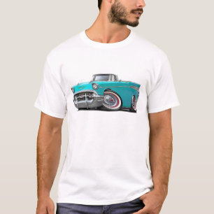 Chevy Belair Turquoise Convertible 1957 T-shirt
