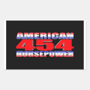 chevy big block 454 rechthoekige sticker