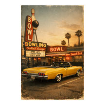 Chevy bij de Bowlingbaan - Vintage