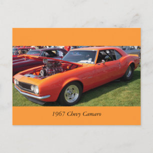 Chevy Camaro 1967 Briefkaart