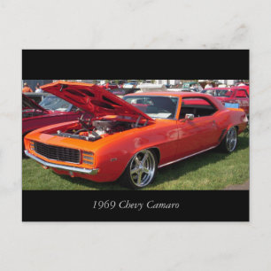 Chevy Camaro 1969 Briefkaart