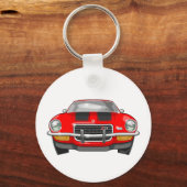 Chevy Camaro 1973 Sleutelhanger (Voorkant)