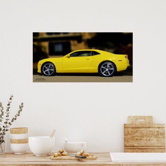 CHEVY CAMARO POSTER 2010 (Cuisine)