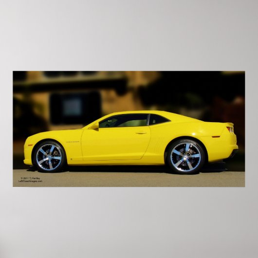 CHEVY CAMARO POSTER 2010 (Devant)