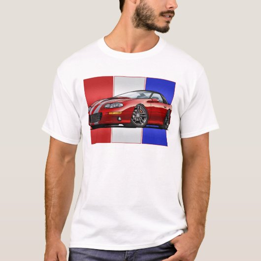 Chevy Camaro SS 2002 T-shirt (Voorkant)