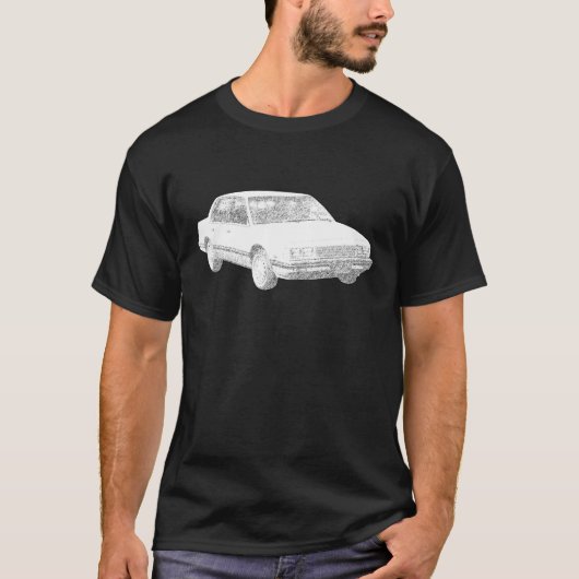 Chevy Celebrity uit 1986 T-shirt (Voorkant)
