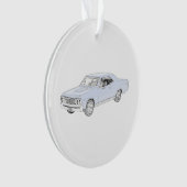 Chevy Chevelle 1967 Ornament (voorkant)