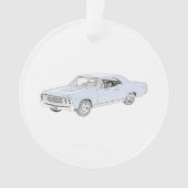 Chevy Chevelle 1967 Ornament (voorkant)