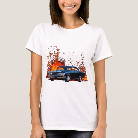 Chevy Chevelle SS 1966 T-shirt (Voorkant)