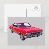 Chevy Chevelle SS 396 Briefkaart (Voorkant / Achterkant)