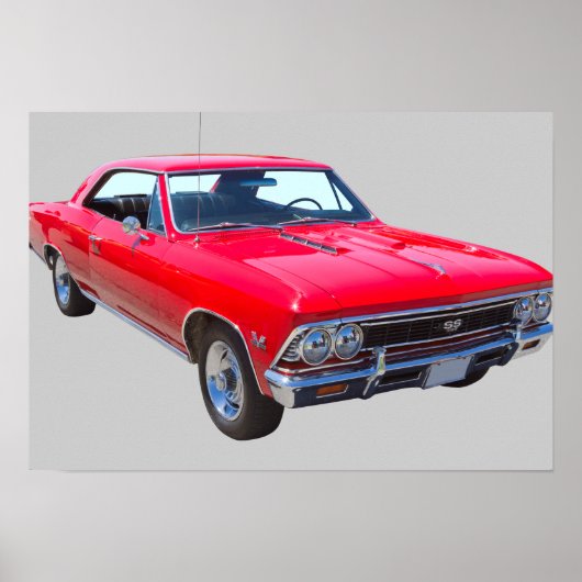 Chevy Chevelle SS 396 Poster (Voorkant)