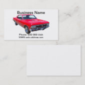 Chevy Chevelle SS 396 Visitekaartje (Voorkant / Achterkant)