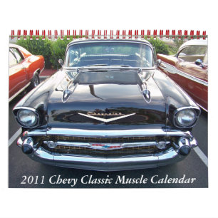 Chevy Classic Muscle Agenda 2011 Kalender