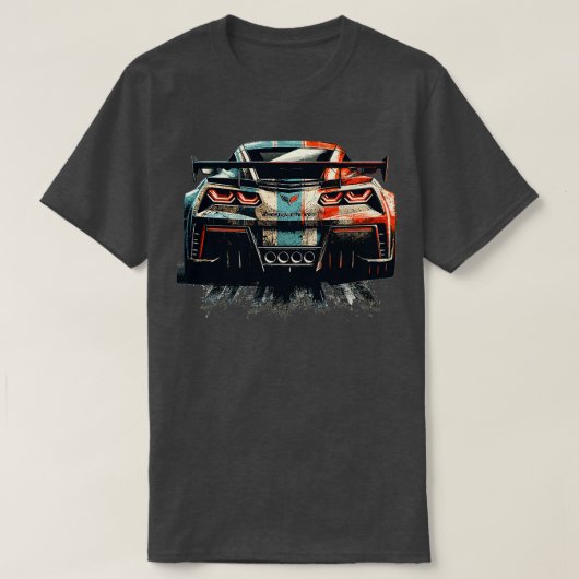 Chevy Corvette 1 T-shirt (Design voorkant)