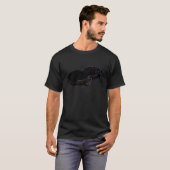 Chevy Corvette Neon Effect 1993 T-shirt (Voorkant volledig)