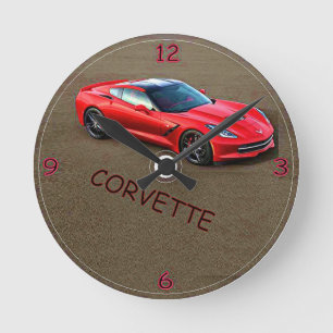CHEVY CORVETTE RONDE KLOK
