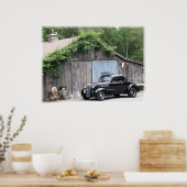 Chevy Coupe 1937 Poster (Keuken)