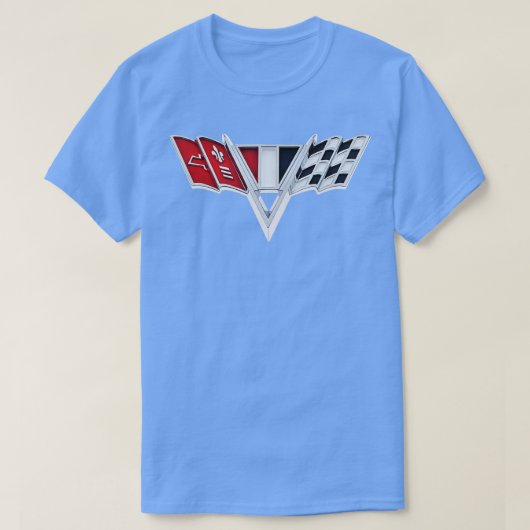 Chevy Flag Fender Eblem T-shirt (Design voorkant)