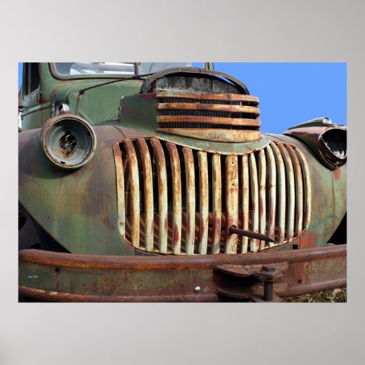 Chevy Grille, Gold Hill Poster (Voorkant)