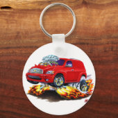 Chevy HHR Red Panel Truck Sleutelhanger (Voorkant)