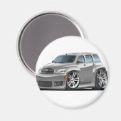 Chevy HHR SS Silver Truck Magneet (Voorkant / Achterkant)