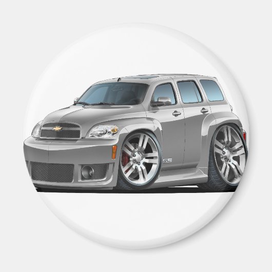 Chevy HHR SS Silver Truck Magneet (Voorkant)