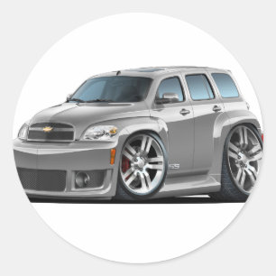 Chevy HHR SS Silver Truck Ronde Sticker