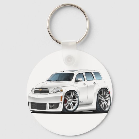 Chevy HHR SS White Truck Sleutelhanger (Voorkant)