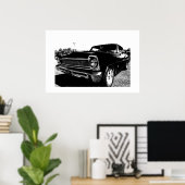 Chevy II Poster (Thuiskantoor)