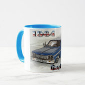 Chevy IMPALA Coffee Mok 1964 (Voorkant links)