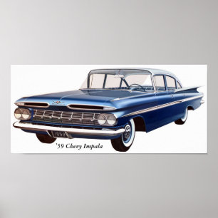 Chevy Impala Poster
