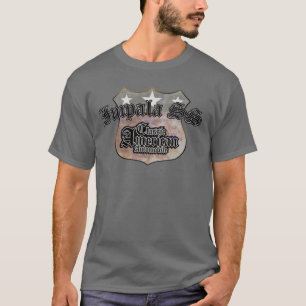 Chevy Impala SS Classic - Faded Hues Rte 66 Sign T-shirt