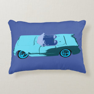  Chevy in Blues Accent Kussen