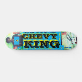 CHEVY KING OFFICIAL 7 3/4" Skateboard Deck (Horz)