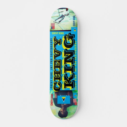 CHEVY KING OFFICIAL 7 3/4" Skateboard Deck (Devant)