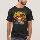Chevy Monte Carlo - Burnout Banner Skull -n-Flag T-shirt (Voorkant)