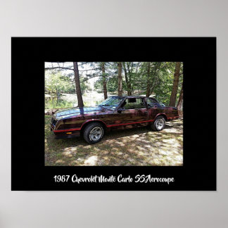 Chevy Monte Carlo SS Aerocoupe Poster