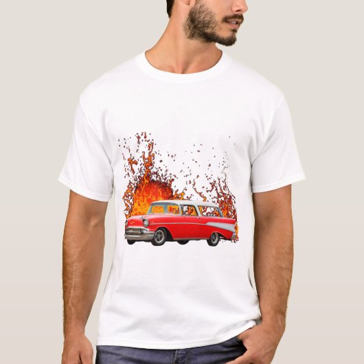 Chevy Nomad 1957 T-shirt (Voorkant)