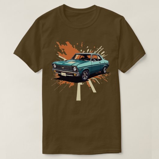 Chevy Nova 1 T-shirt (Design voorkant)