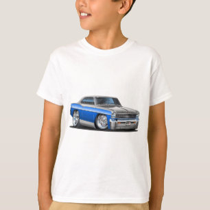 Chevy Nova Blue-Grey Car T-shirt