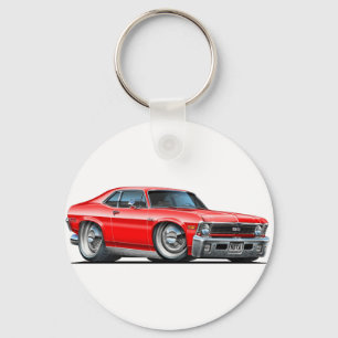 Chevy Nova Red Car Sleutelhanger