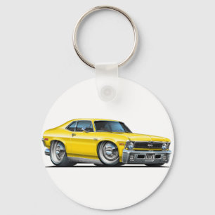 Chevy Nova Yellow Car Sleutelhanger