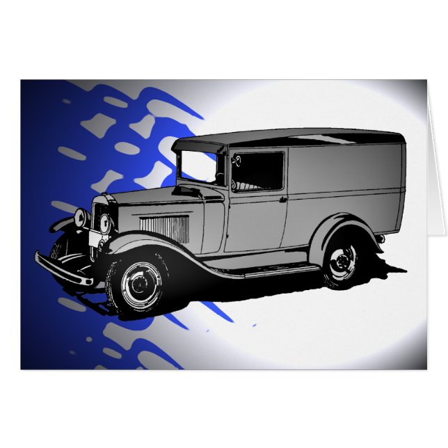 CHEVY PANEL TRUCK 1931 (Voorkant Horizontaal)