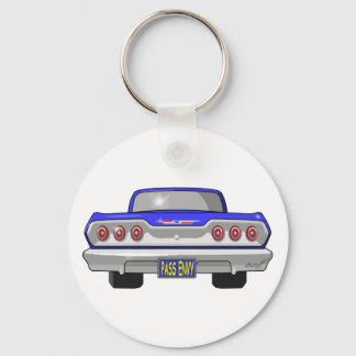 Chevy Pass Envy uit 1963 Sleutelhanger
