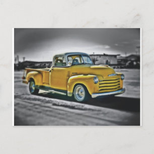 Chevy Pick up Briefkaart