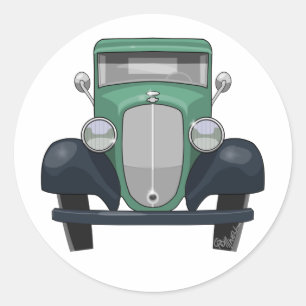 Chevy Pickup 1935 Ronde Sticker